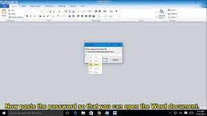 I create a password to password protect word document on one of my word files, which is very important to the coming meeting. How To Unlock Word Document That S Password Protected Youtube