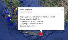 Νίκης 4, 10563 αθήνα τηλεφωνικό κέντρο: Seismos Sthn Krhth Deite Ti Katagrafoyn Live Oi Seismografoi Newsbomb Eidhseis News