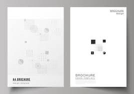 The Vector Layout Of A4 Format Modern Cover Mockups Design Templates For Brochure Magazine Flyer Booklet Annual Repo Mockup Design Template Design Brochure