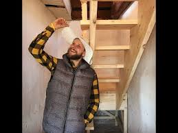 как сделать лестницу на второй этаж если мало места видео Lestnica 2 Etazh 2050 1300 2550 Mm D Sh V Montazh Na Dache Youtube