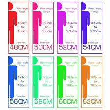 These new sizes offer more speed and are generally better at soaking up the bumps. Rider Height Bike Frame Size Chart Exercicios De Treino Bicicleta Treino