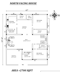 The pooja room is an epicentre of positive energy, and so, vastu for pooja rooms comes highly 1. Amazing 54 North Facing House Plans As Per Vastu Shastra Civilengi