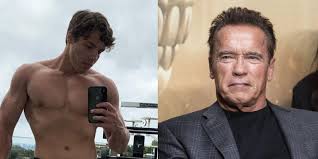 A page for describing creator: Arnold Schwarzenegger S Son Joseph Shows Off Shirtless Workout Watch