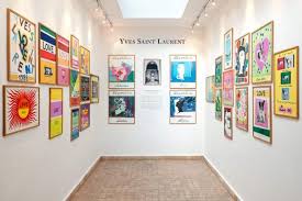 Yves St Laurent Love Love Posters Fashion Wall Art Wall Art Prints