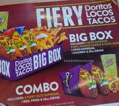 Review Taco Bell Fiery Doritos Locos Tacosjunk Food Report