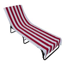 Target/women/terry cloth cover up (112)‎. Red Stripe Lounge Chair Beach Towel With Top Fitted Pocket 26x82 Walmart Com Walmart Com