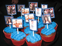 Funny Cupcakes I Made For Phillip S 30th Birthday Included His Favorite Shows Then Now Classy Jersey Shore 25th Birthday Parties Party Theme Party Themes