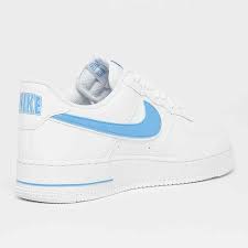 Air force 1 'university blue'. Nike Air Force 1 07 White University Blue From Snipes On 21 Buttons