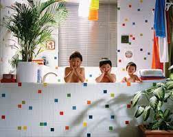 Maybe you would like to learn more about one of these? 42 Cheerful Kids Bathroom Designs That Make Them Happy Homemydesign Kids Bathroom Design Kids Bathroom Colors Kid Bathroom Decor