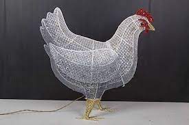 Light up rooster christmas lawn ornament. Red Shed Light Up Hen Christmas Lawn Ornament At Tractor Supply Co Lawn Ornament Mini Holiday Lights Light Up