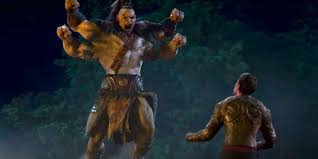 Kitana in 'mortal kombat' 'memba her?! Mortal Kombat S Goro Is Extremely Integral To The Film S Story