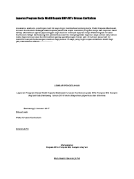 Demikian yang bisa kami sampaikan mengenai keterangan berkas dan share file contoh program kerja wakil kepala sekolah bagian kurikulum smp mts sma ma smk. Program Waka Kur Pdf