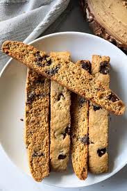 They make a tasty gluten free snack or holiday cookie. Gluten Free Chocolate Chip Biscotti Hellofrozenbananas Com