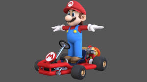 Mario Kart Tour Super Mario Pipe Frame 3d Model 99 C4d Obj Fbx Free3d