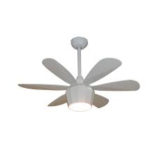 Shop Fanimation Studio Collection Crease 36 In Matte White Downrod Mount Indoor Ceiling Fan With Light Kit And Re Ceiling Fan With Light Ceiling Fan Fanimation