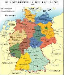 Mehr als 400 partner online & vor ort maximaler gewinn für dich ► erfahre mehr! Landkarte Deutschland Politische Karte Bunt Weltkarte Com Karten Und Stadtplane Der Welt
