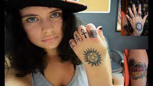 German tattoo designs rose tatoo. German Flag And Finger Tattoos Youtube