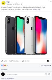 Iphone samsung xiaomi oppo smartphones 5g smartphones reconditionnés smartphones en click and collect tous les smartphones. Digi And U Mobile To Accept Iphone X Pre Order On 17th Nov Onward Zing Gadget