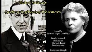 Pedro Salinas: Carta a Katherine Whitmore