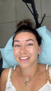 Brow correction for my wonderful and sweet client, Manon. Founder and owner  of @caribeauties.sxm where you can have your unwanted tattoos removed,  facials and more. , Her smiles tells it all with her ...