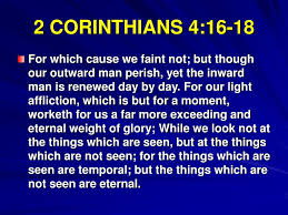 18 so we fix our eyes not on what is seen, but on what is unseen. Ppt If It S Not A Baby You Are Not Pregnant Powerpoint Presentation Id 1742635