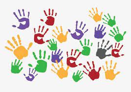 Children Painted Handprints Vector Handprint Clipart Color Hand Painted Png Transparent Clipart Image And Psd File For Free Download Painting For Kids Vector Art Design Hand Painted