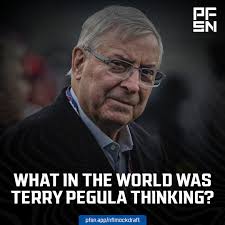 Bills owner Terry Pegula did something you almost never see in a press  conference Wednesday: he blamed a player