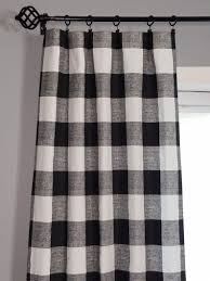 Black And White Buffalo Check Curtains With Grommets Pin On Farmhouse Dining