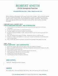 Dear mr./mrs./ms. manager's name, i was pleased to learn of your need for an experienced caretaker at nurturing nannies. Child Caregiver Resume Samples Qwikresume