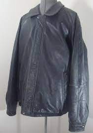 Claiborne Mens Jacket Coat Size Xxl Black Lambskin Leather Zip Front Soft Claiborne Basicjacket Men S Coats And Jackets Lambskin Jacket Mens Jackets