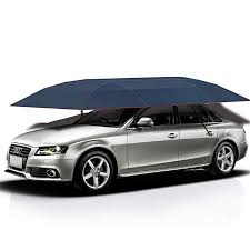 Amazon Com Jolitac Car Tent Semi Automatic Portable Car Umbrella Tent Cover Movable Carport Folded Automobile Cars P Car Tent Car Protection Car Canopy Tent