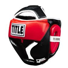 Amazon Com Title Boxing Gel E Series Full Headgear Black