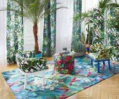 Tissus Christian Lacroix Tapis Christian Lacroix Decoration Interieure Tapis Turquoise Decoration