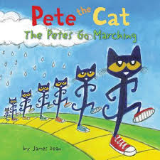 Книги из серии pete the cat от kimberly и james dean: Pete The Cat The Petes Go Marching Hardcover Rj Julia Booksellers
