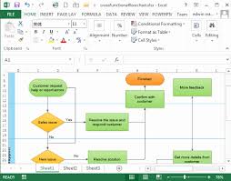 40 flow chart template excel markmeckler template design