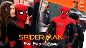 Far from home' official trailer. First Look At Black Red Spider Man Far From Home Suit Youtube