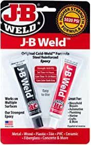 However, you must remember to sand clean and degrease any of the areas you are working on to allow for the most successful chance at adhesion. Amazon Com J B Weld 8265s Original Cold Weld Steel Reinforced Epoxy 2 Oz Automotive