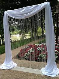 Learn how to hang your paper flowers. Resultado De Imagen Para Diy Wedding Backdrops Using Pvc Piping Diy Wedding Backdrop Wedding Arch Wedding Arch Tulle
