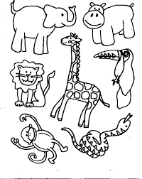 So few creatures in the animal kingdom sport blue in their coats, skin or feathers. Free Printable Coloring Pages Of Animals Coloring Home