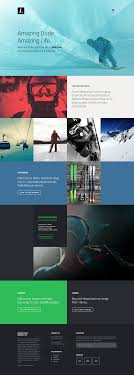 Free Psd One Page Web Design On Behance Web Design Portfolio Web Design Web Development Design