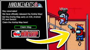 The idea of the among us airship glitch has come at just the right time for nintendo and innersloth.with the game's release only just making the move from mobile and pc to switch, it's debut has been far from perfect. How To Play Airship Map In Among Us 2021 Ios Android Pc Youtube