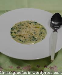 Spinatcremesuppe Mit Kartoffeln Und Milch Ein Rezept Aus Israel Rezepte Spinat Lebensmittel Essen