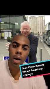 Gary Cotterill Owes Rúben Amorim an Apology
