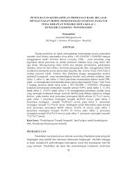 Ptk kelas 1 sd kurikulum 2013 doc. Pdf Peningkatan Keterampilan Proses Dan Hasil Belajar Menggunakan Model Problem Based Learning Pada Sub Tema Merawat Tubuhku Siswa Kelas 1 Sd Negeri 1 Gosono Wonosegoro