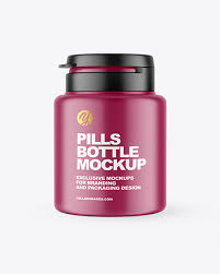 Download Matte Pills Bottle Mockup In Bottle Mockups On Yellow Images Object Mockups PSD Mockup Templates