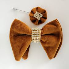 Solid satin mustard bow tie $22. Gold Bow Ties