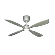 Troposair Ninja 56 In Brushed Nickel Ceiling Fan With Led Light Ceiling Fan Brushed Nickel Ceiling Fan Flush Mount Ceiling Fan