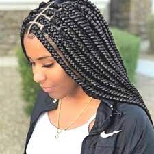 Box Braids Are Hair Braids Which Are Characterized By Boxy Or Square Shaped Hair Di Box Braids Hairstyles For Black Women Hair Styles Girls Hairstyles Braids