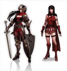 Vindictus Concept Art Concept Art World Concept Art Characters Female Character Concept Character Design Inspiration