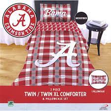 Maybe you would like to learn more about one of these? Alabama Plaid Twin Comforter With Pillow Sham University Of Alabama Supply Store